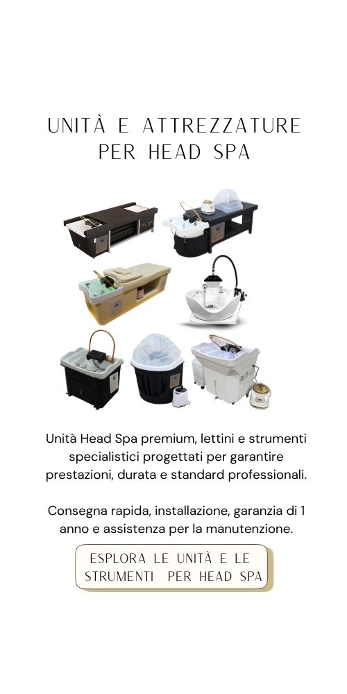 Unità e strumenti per trattamenti alla testa