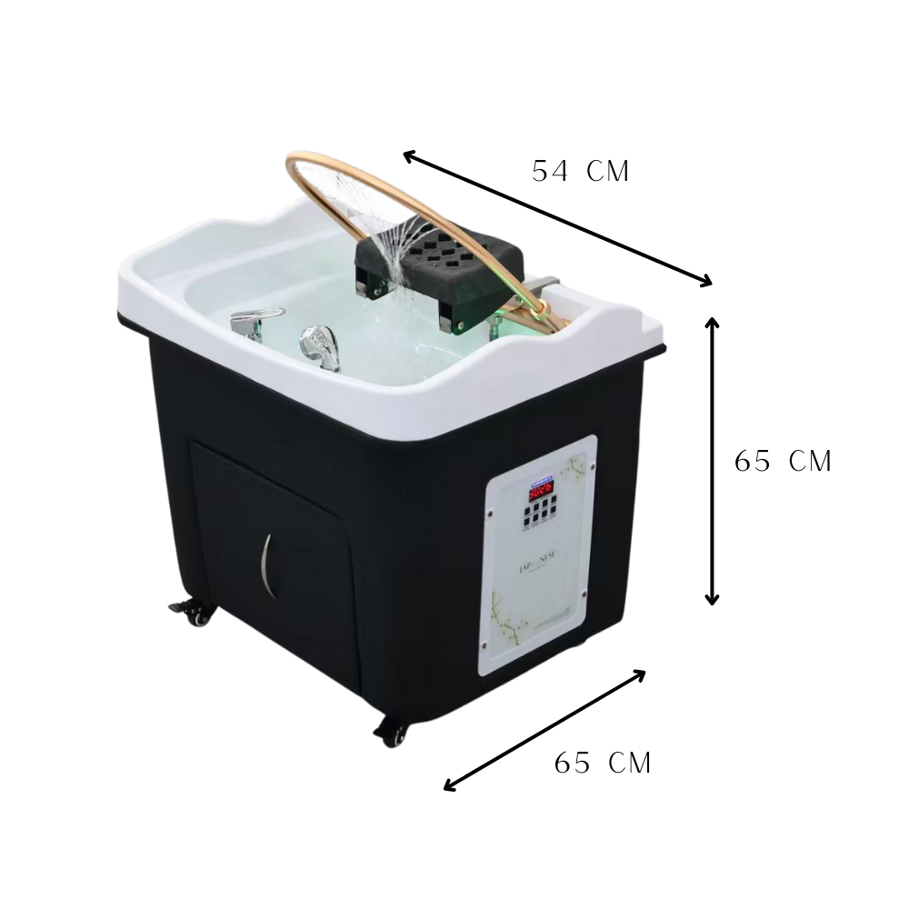 Offerta di Pasqua: Pacchetto Japanese Head Spa Nera Ibrida Rettangolare con Formazione Online