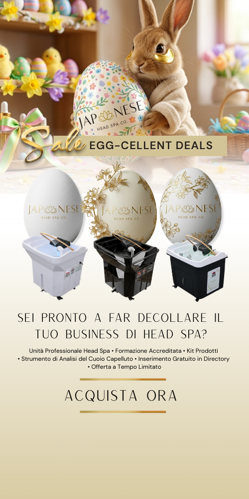 Japanese head spa easter offers